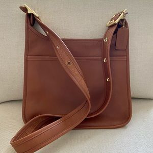 Coach Leather Crossbody Bag